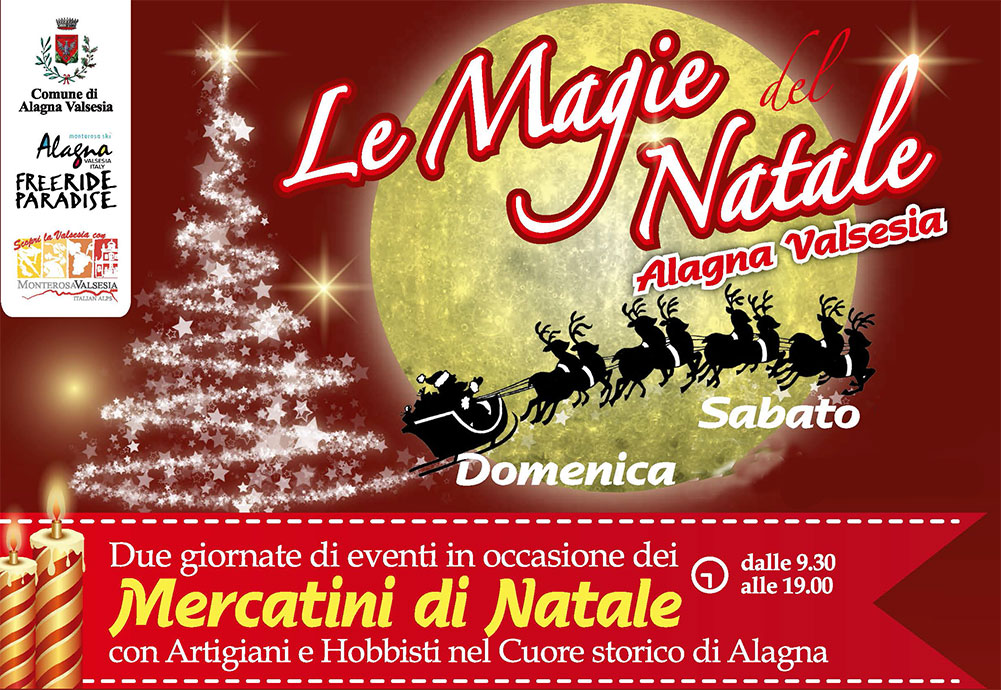 Le Magie del Natale ad Alagna Valsesia Le Magie del Natale ad Alagna Valsesia