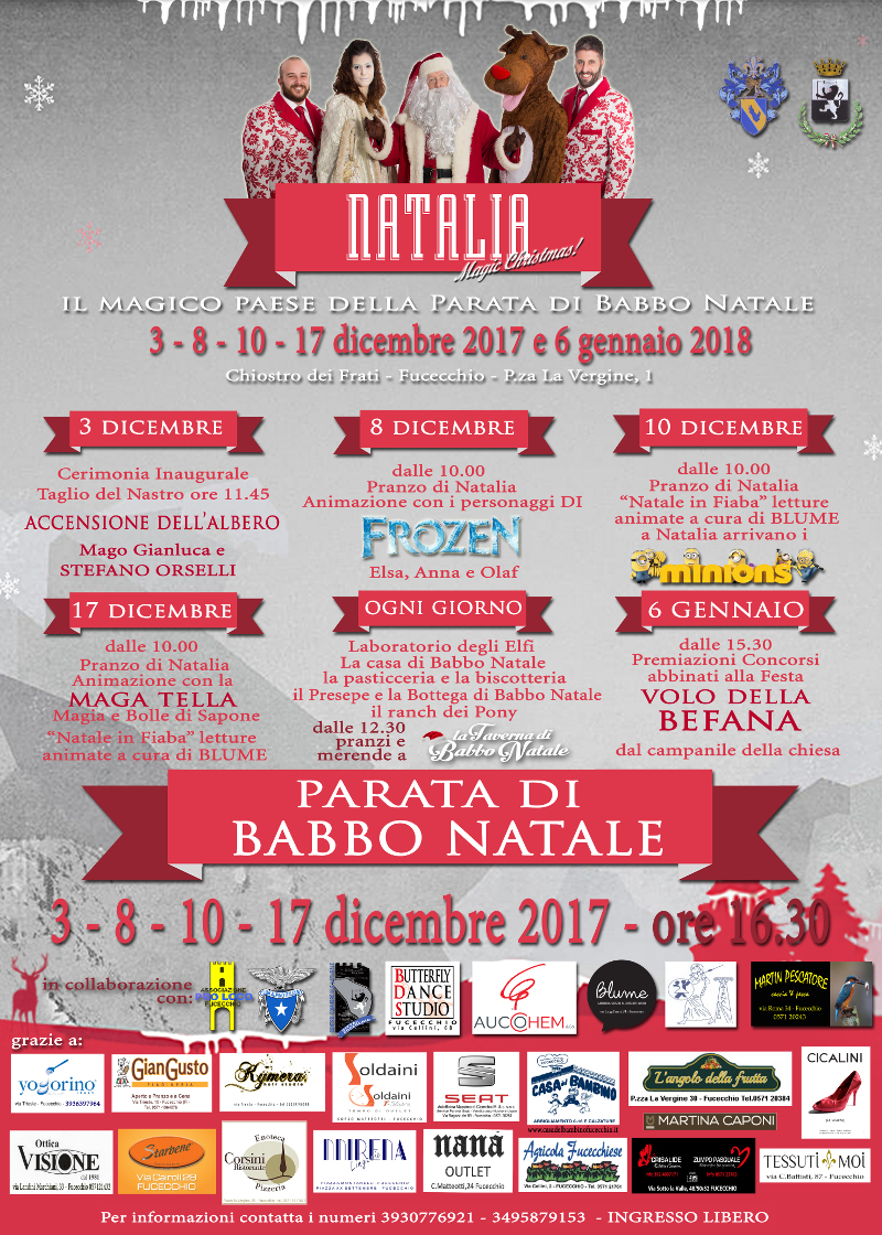 Natalia Il magico paese della parata di Babbo Natale Natalia Il magico paese della parata di Babbo Natale